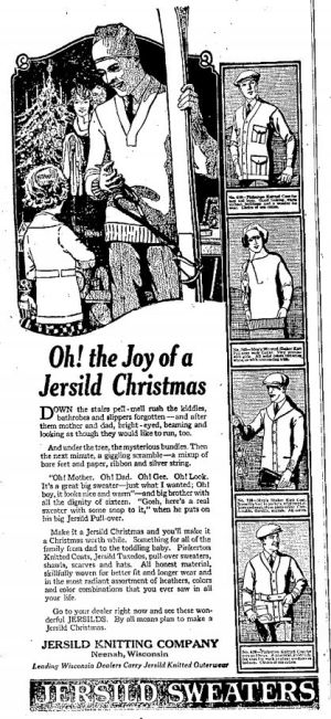 Wisconsin State Journal toy ads: 1920s